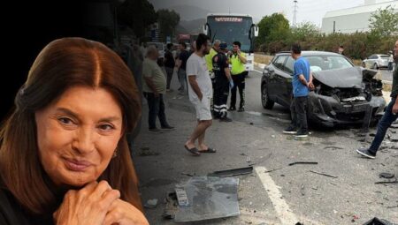 Usta oyuncu Şerif Sezer Arna kaza geçirdi! İşte olay yerinden imgeler