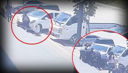 Yalova’da müthiş olay! Fren yerine gaza bastı genç kıza dehşeti yaşattı