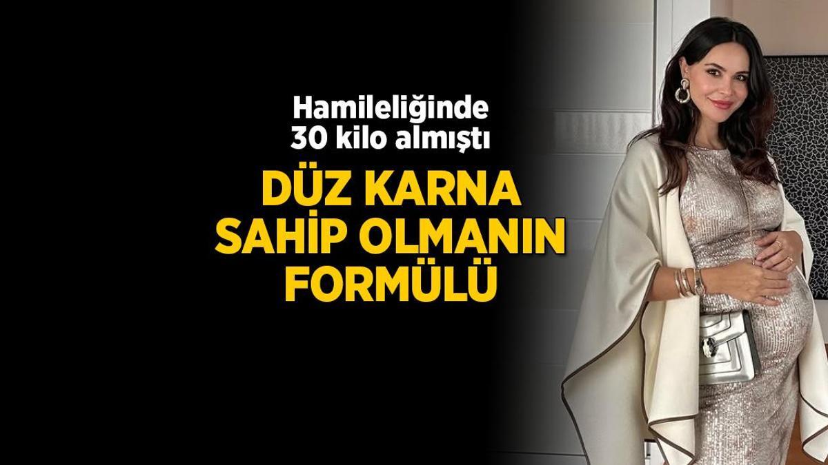 Zeynep Sever Demirel doğumdan sonra düz karna sahip olma formülünü açıkladı! ‘Bu harekete borçluyum’